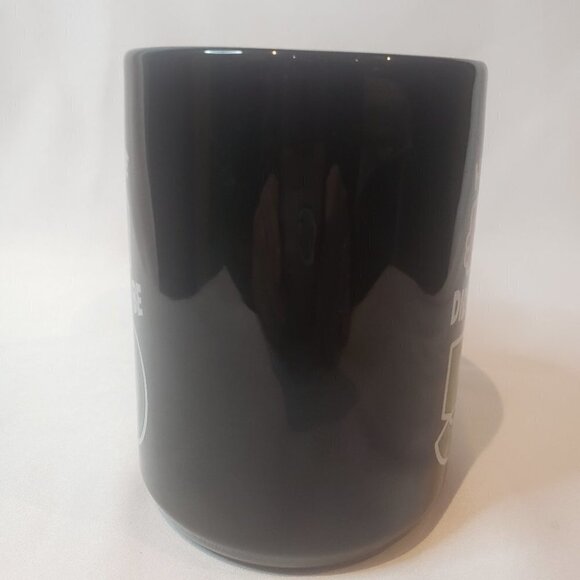 LAID Back Coffee Mug Black “How The #*@!! Did I Get To Be 50” ? HANDLE - Picture 2 of 6